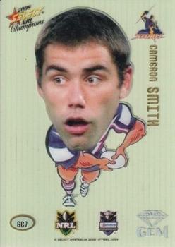2008 Select NRL Champions - Mascot Gems #GC7 Cameron Smith Front